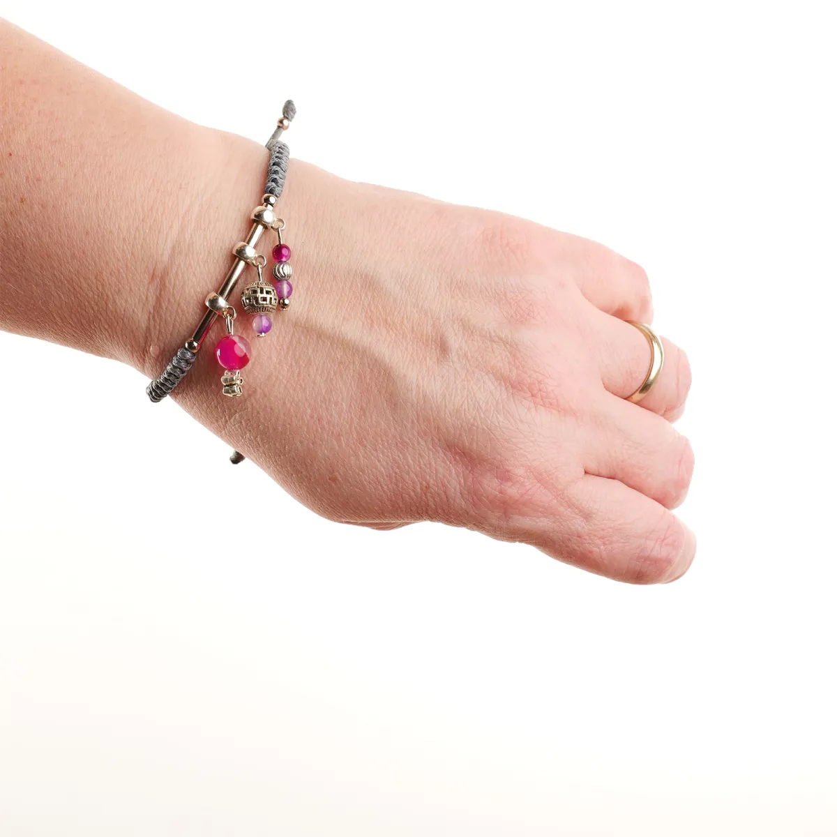 Bracelet coton d'avril Lourmarin