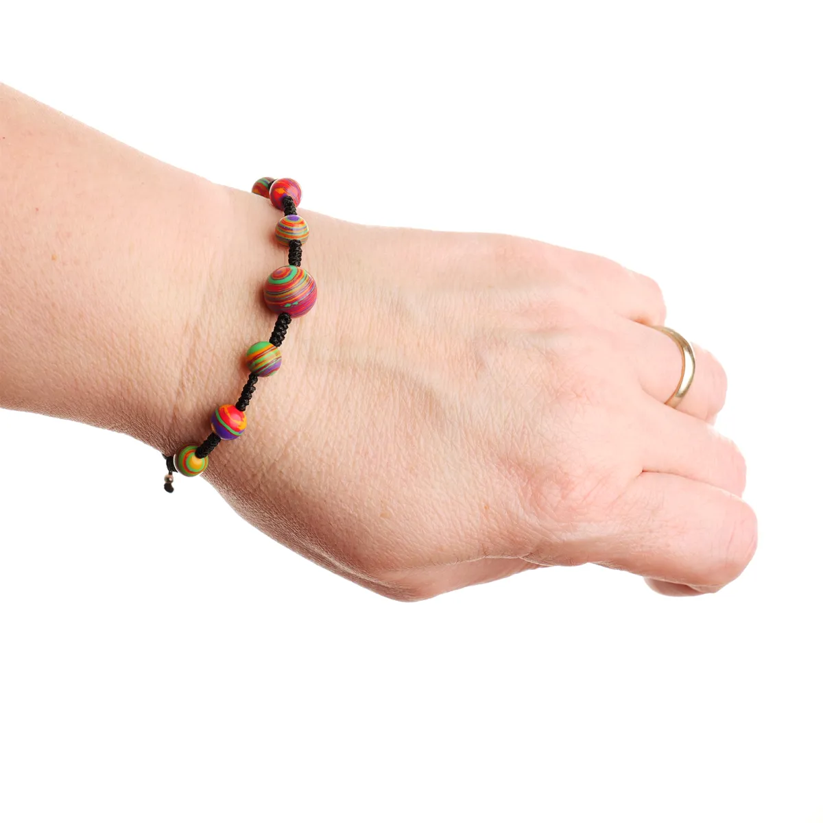 Bracelet coton d'avril Saturne