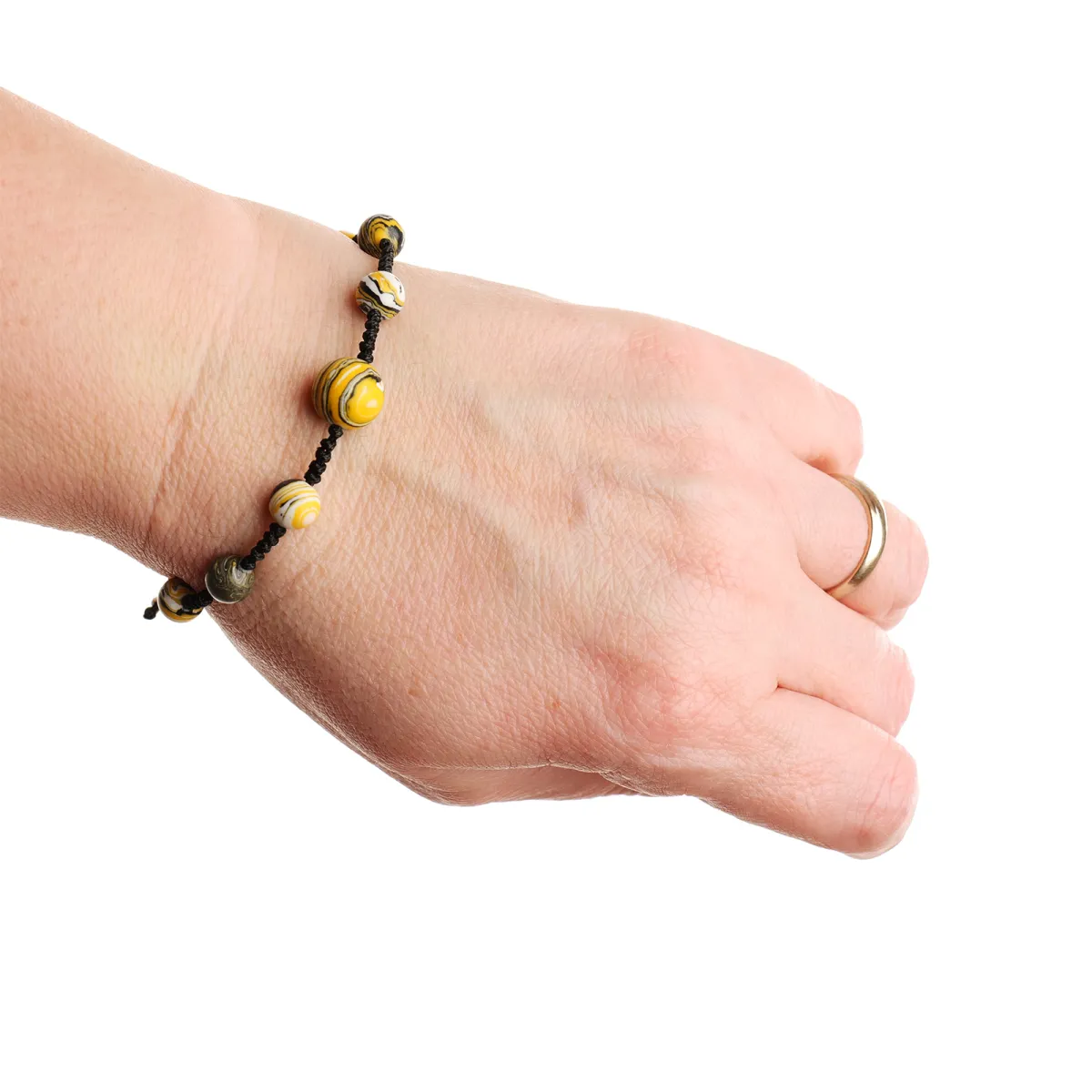 Bracelet coton d'avril Saturne