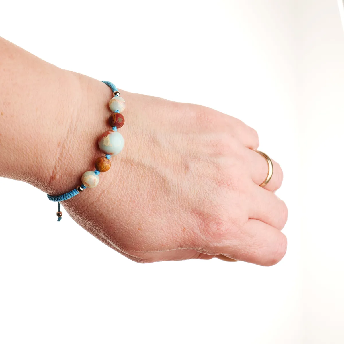 Bracelet coton d'avril Saturne