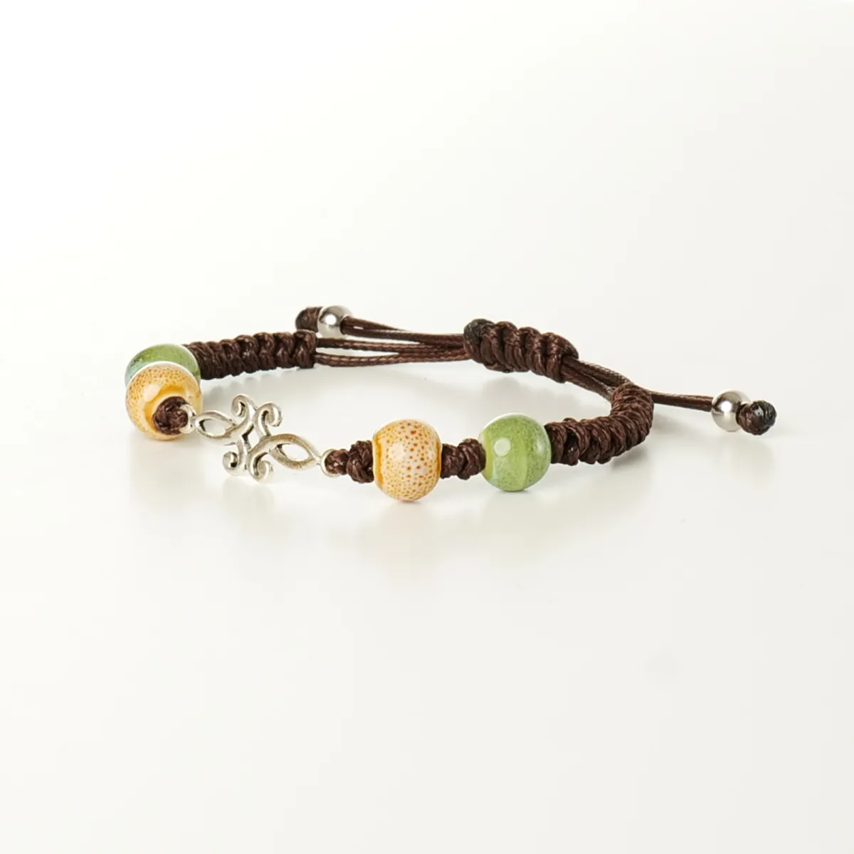 Bracelet coton d'avril Verdon