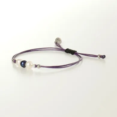Bracelet coton d'avril Maélly Perle