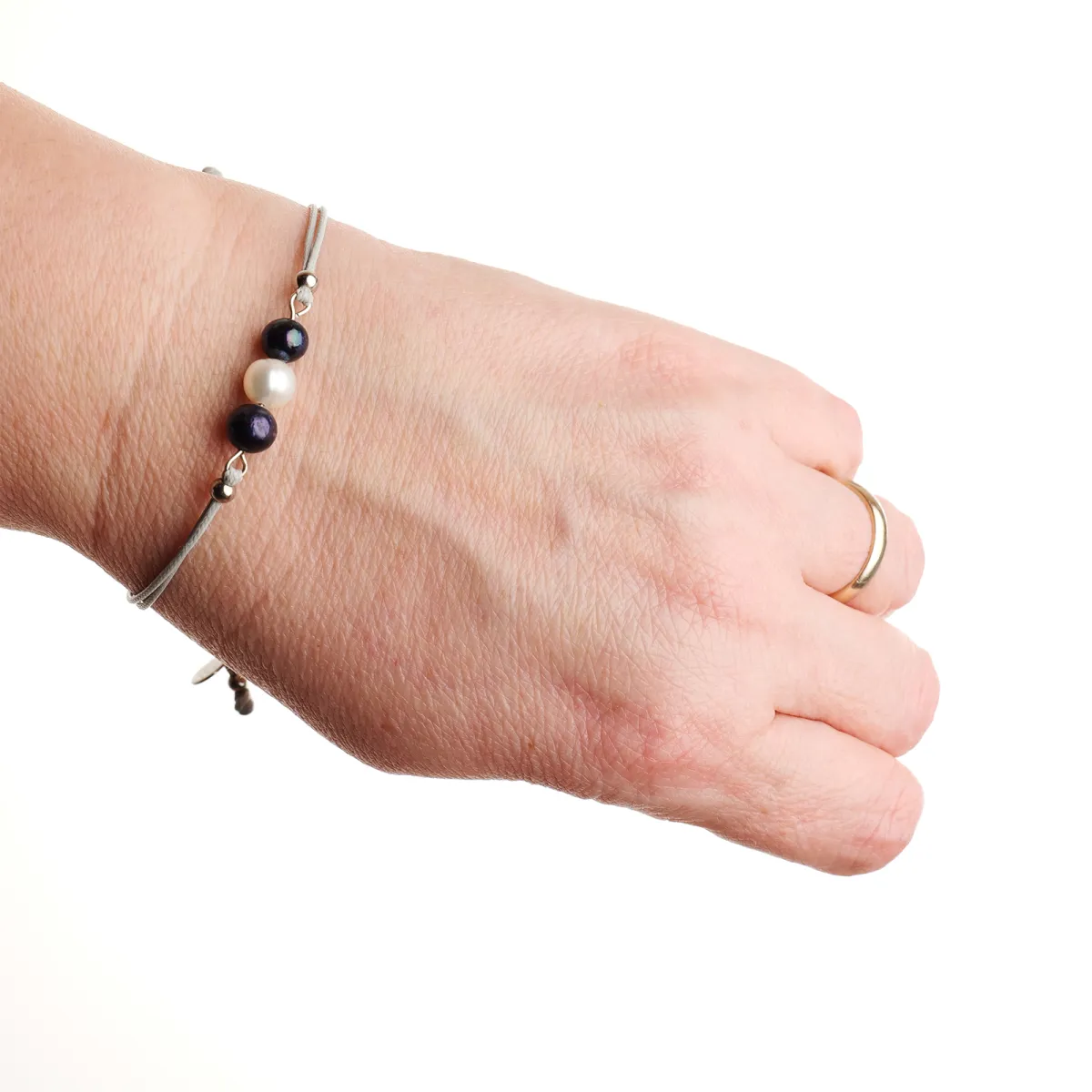 Bracelet coton d'avril Maélly Perle