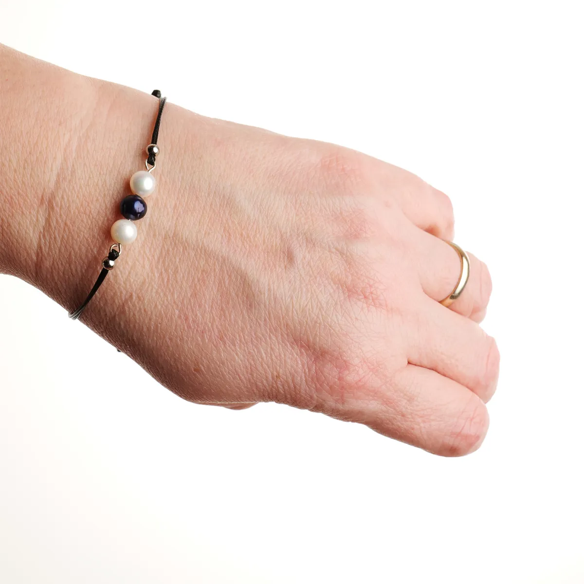 Bracelet coton d'avril Maélly Perle
