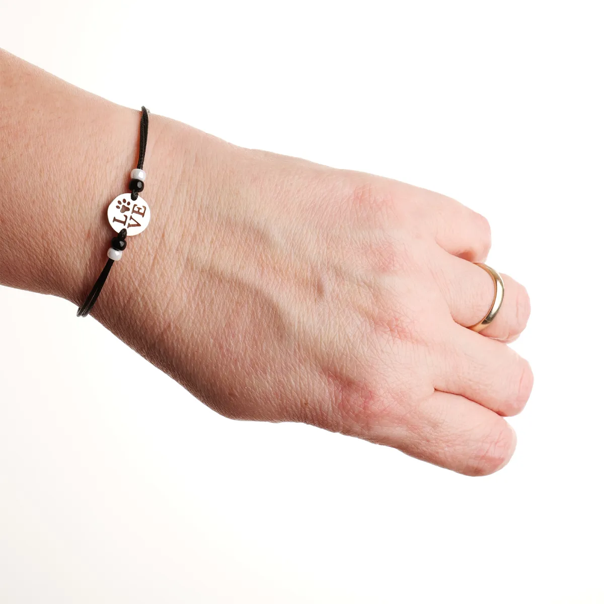 Bracelet coton d'avril Love