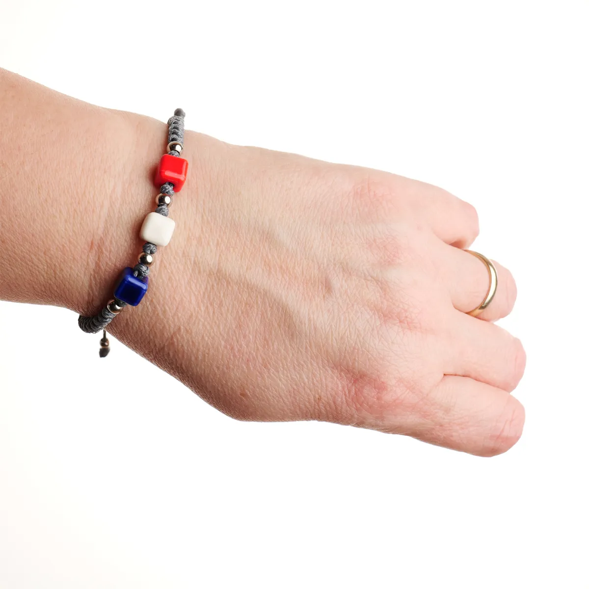 Bracelet coton d'avril Victoire