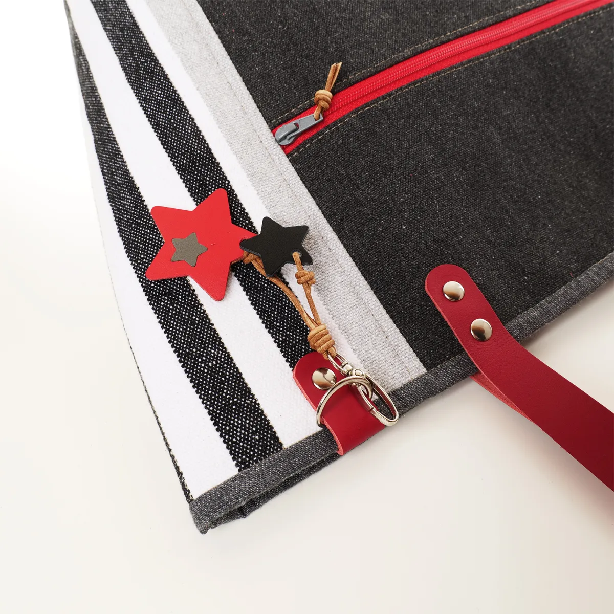 Sac grand cabas GARANCE Rouge