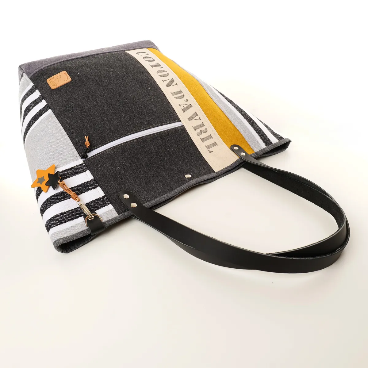 Sac grand cabas GARANCE Ocre