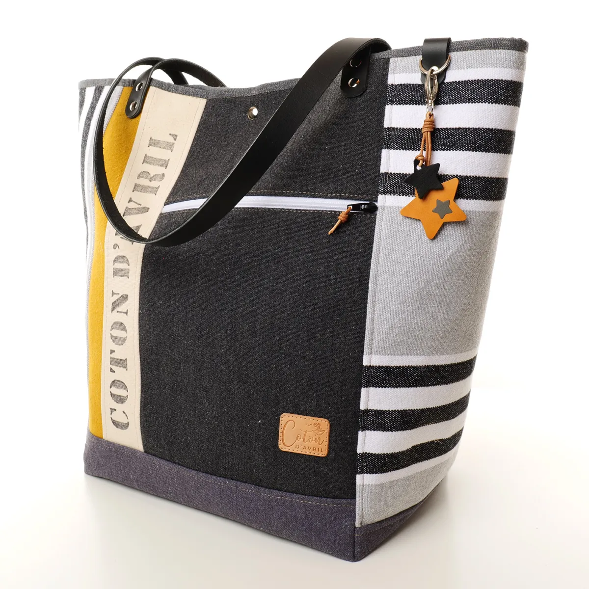 Sac grand cabas GARANCE Ocre