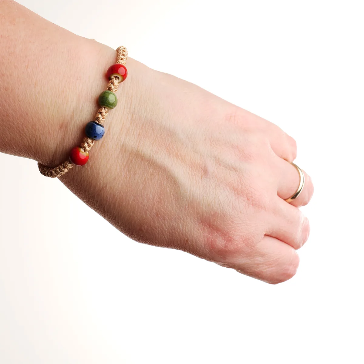 Bracelet coton d'avril Baume