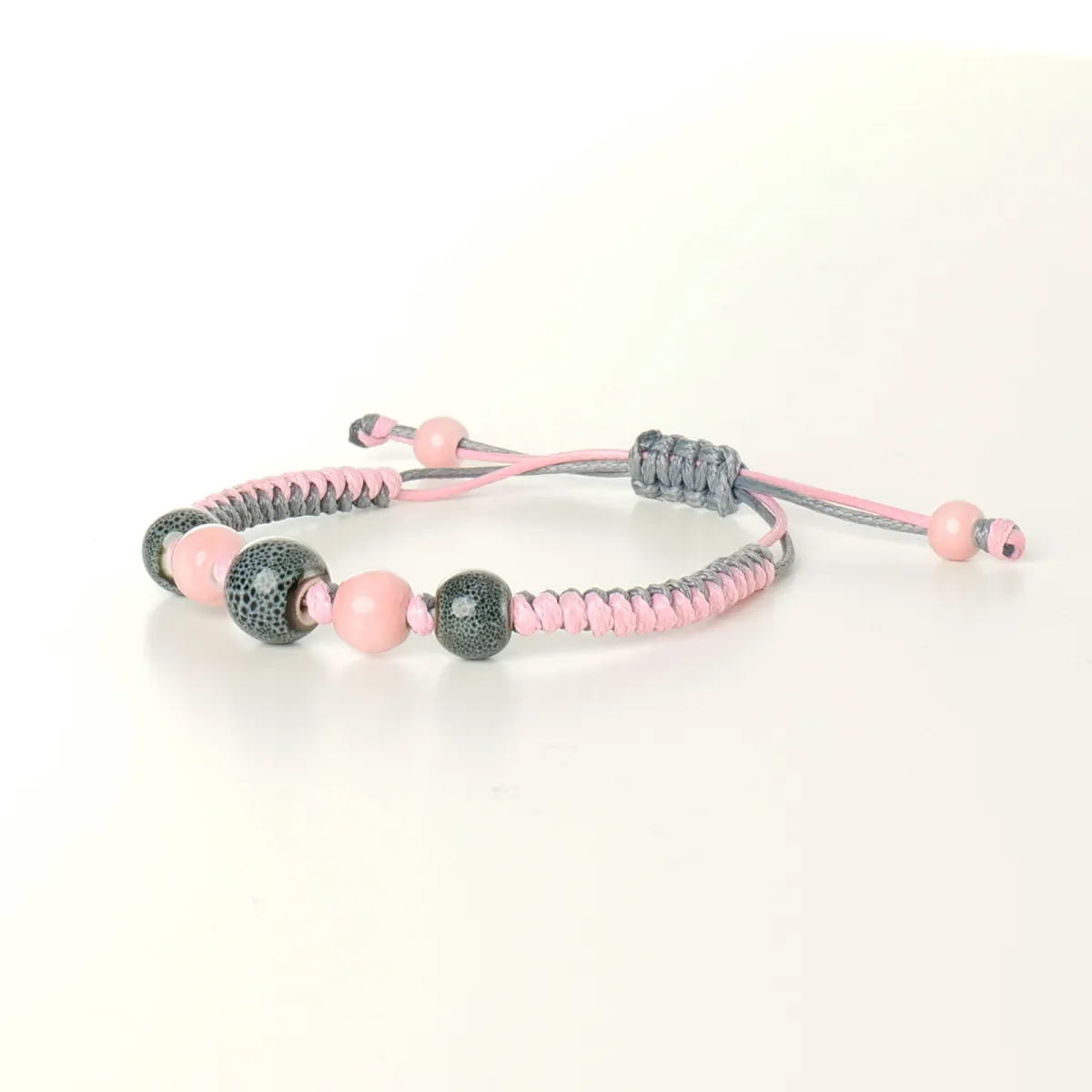 Bracelet coton d'avril Arlequin