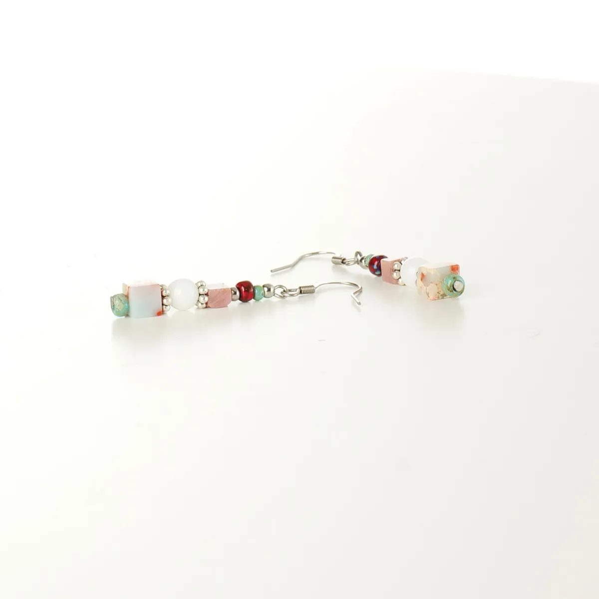 Boucles d'oreilles coton d'avril Khéo