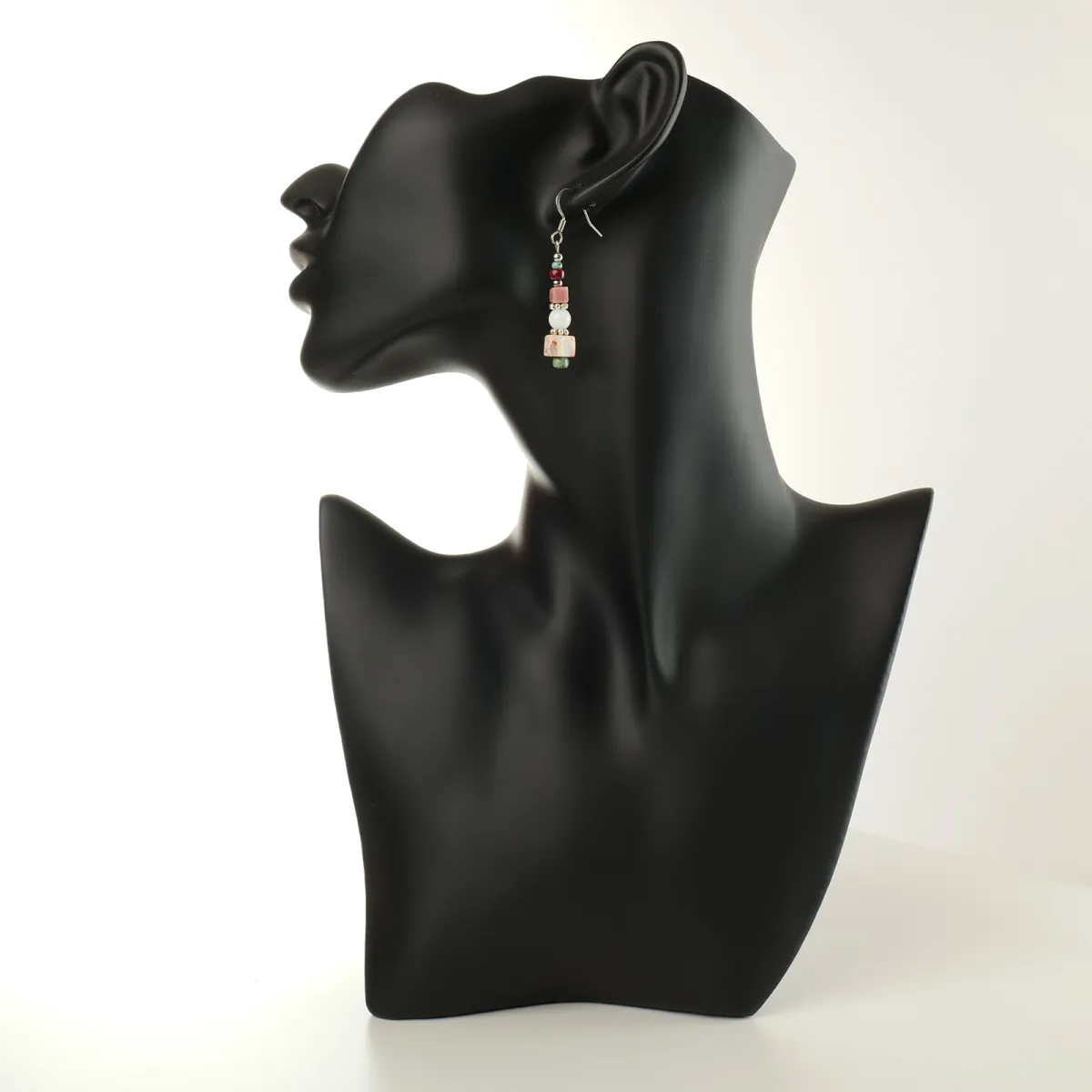 Boucles d'oreilles coton d'avril Khéo