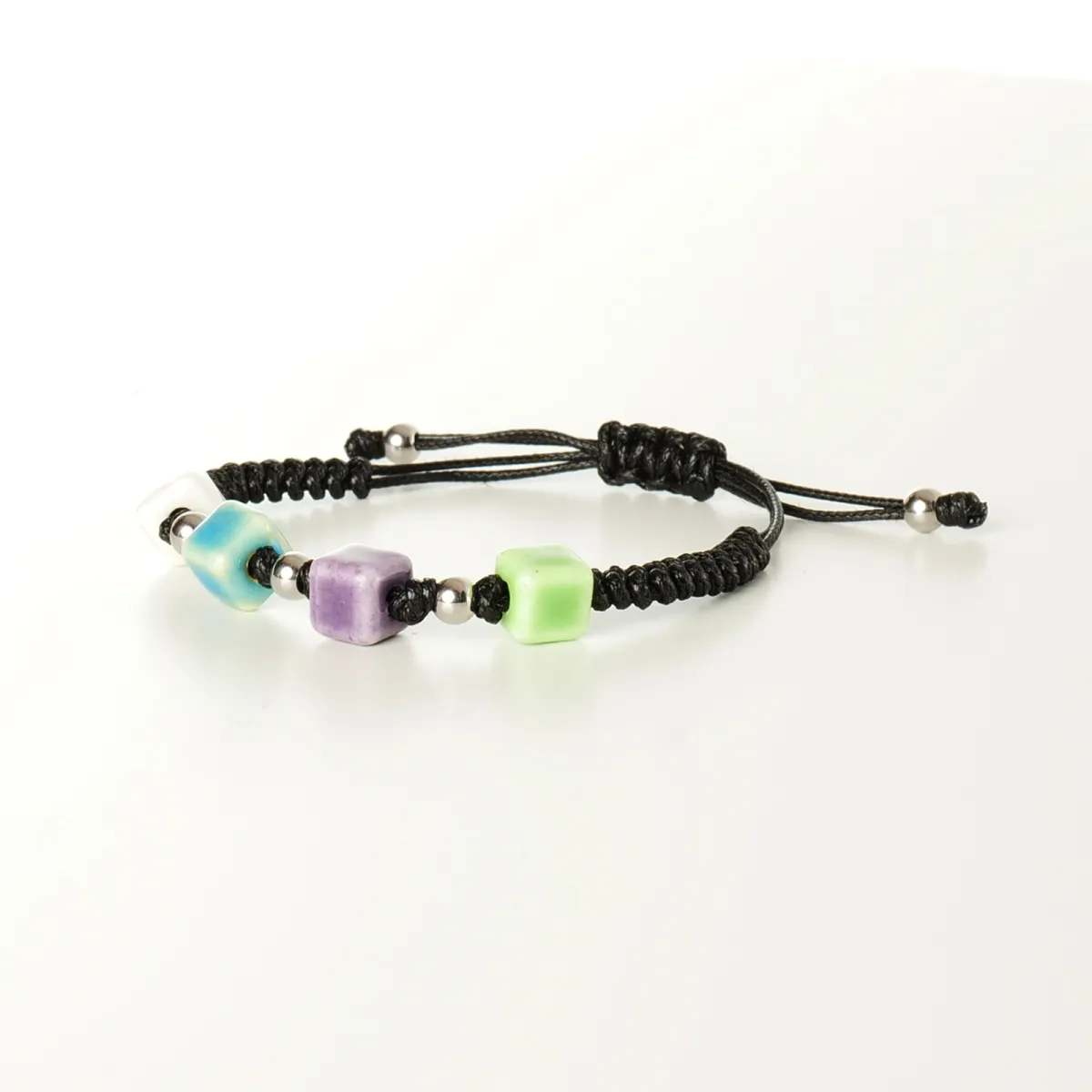 Bracelet coton d'avril Kubic