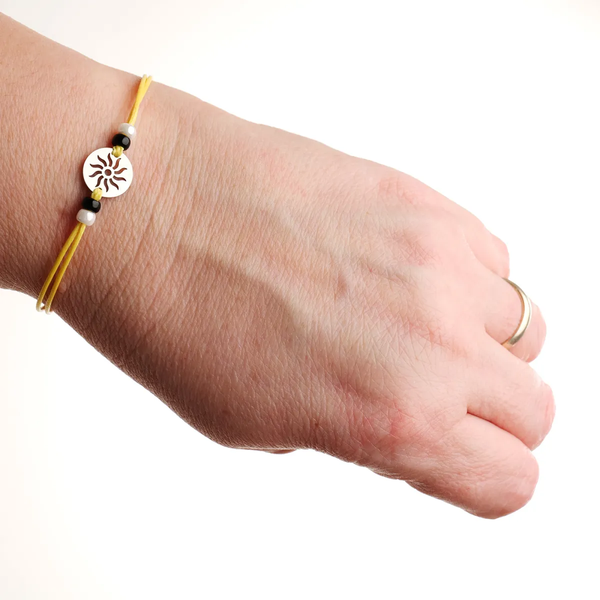 Bracelet coton d'avril  Symboles