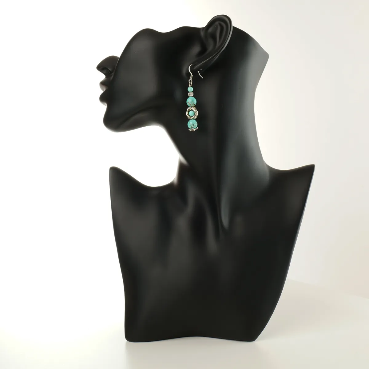 Boucles d'oreilles Coton d'Avril Aulne