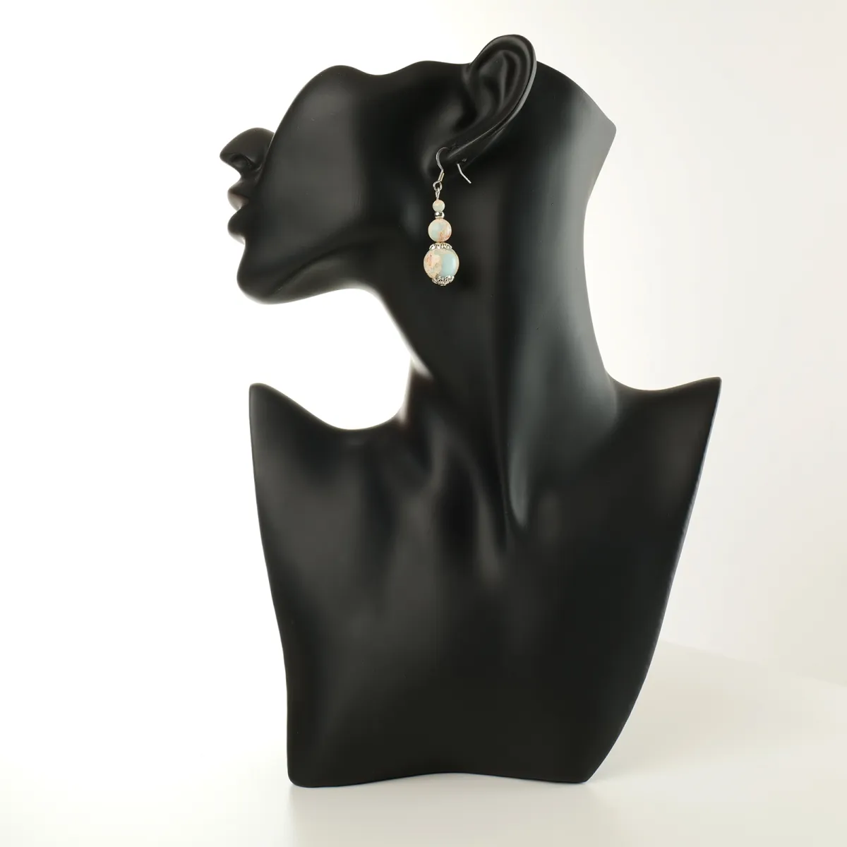 Boucles d'oreilles Coton d'Avril Comètes