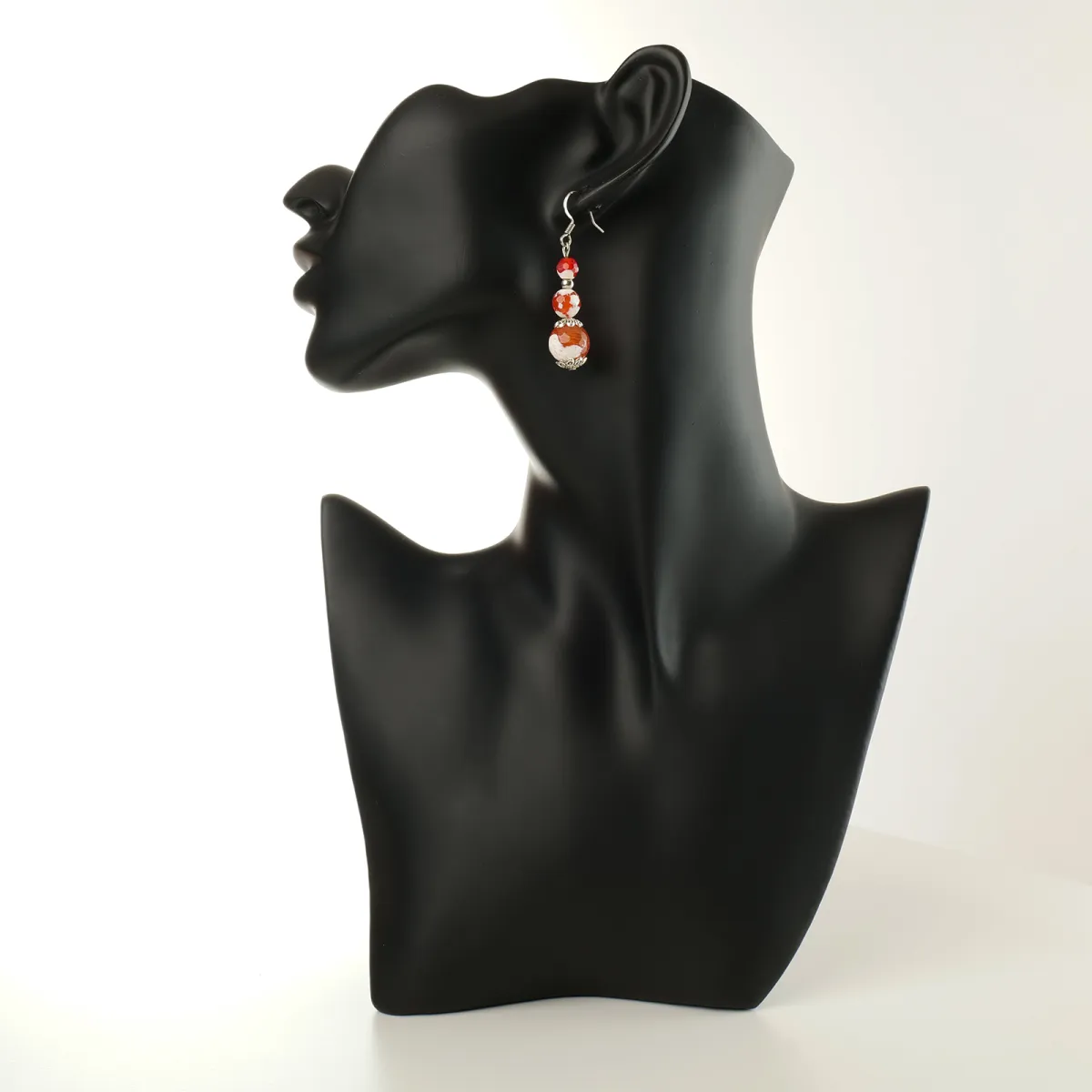 Boucles d'oreilles Coton d'Avril Comètes
