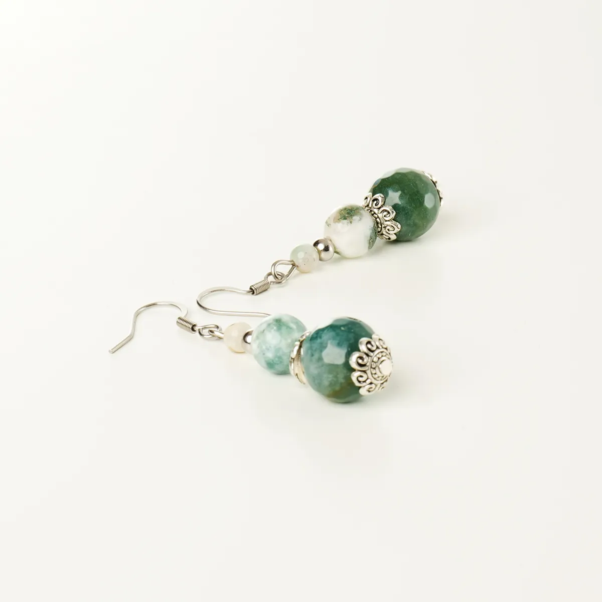 Boucles d'oreilles Coton d'Avril Comètes
