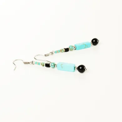 Boucles d'oreilles Coton d'Avril Gemme