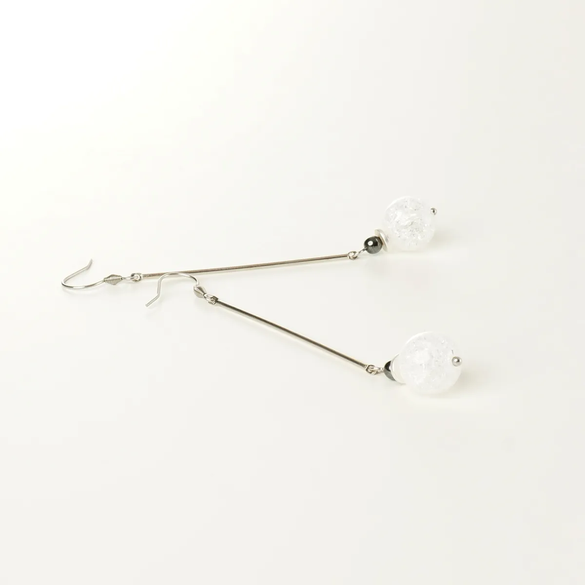 Boucles d'oreilles Coton d'Avril Iloé