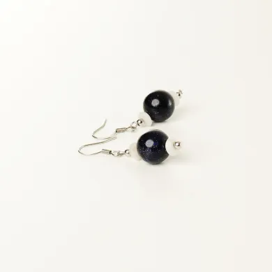 Boucles d'oreilles Liz Coton d'Avril