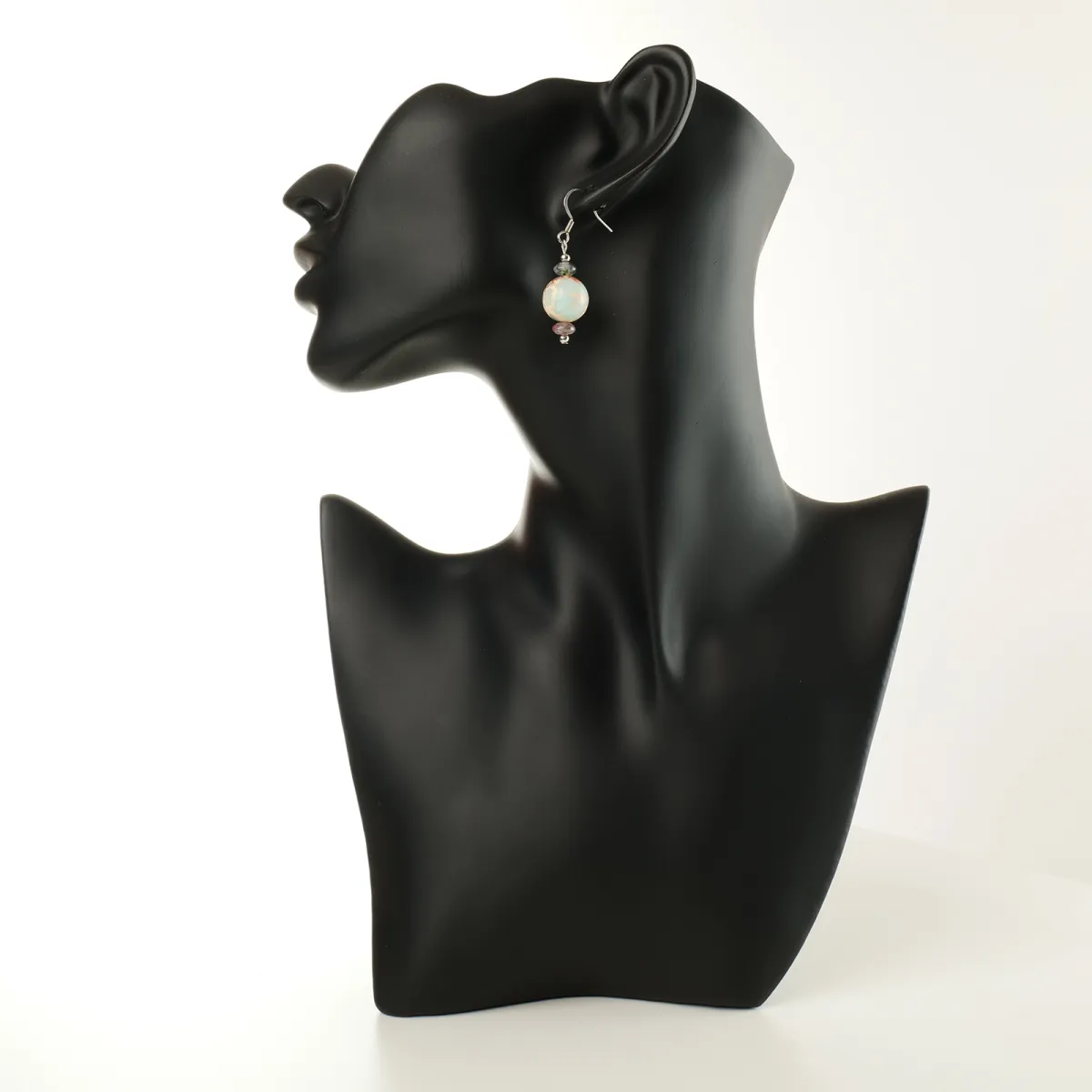 Boucles d'oreilles Liz Coton d'Avril