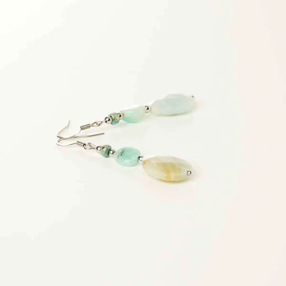 Boucles d'oreilles Coton d'Avril Maya