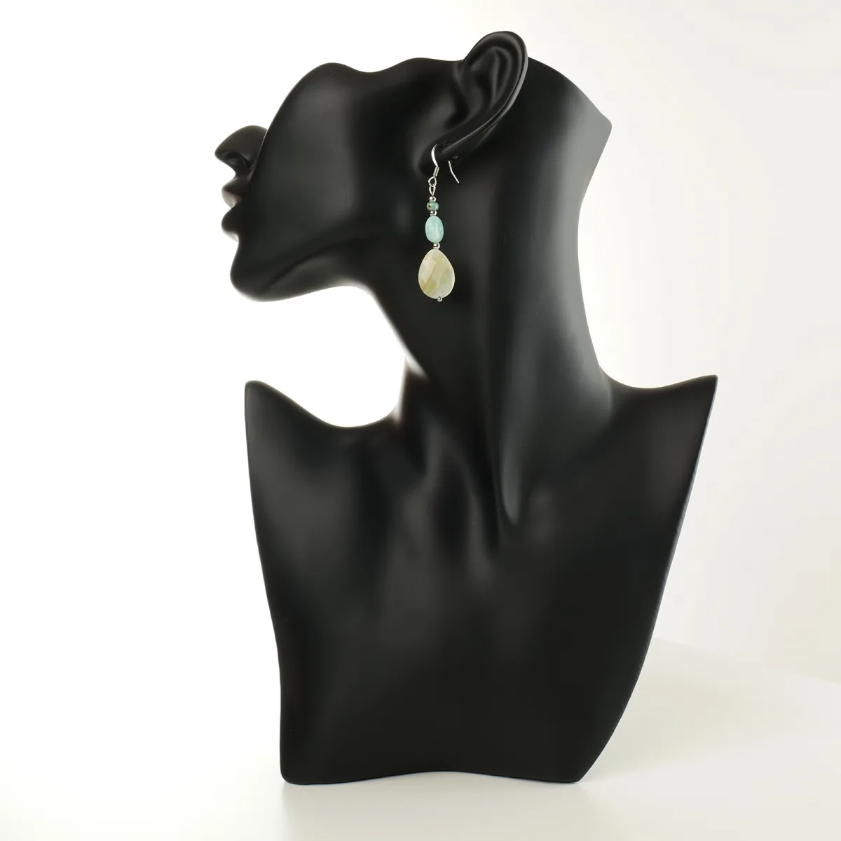 Boucles d'oreilles Coton d'Avril Maya