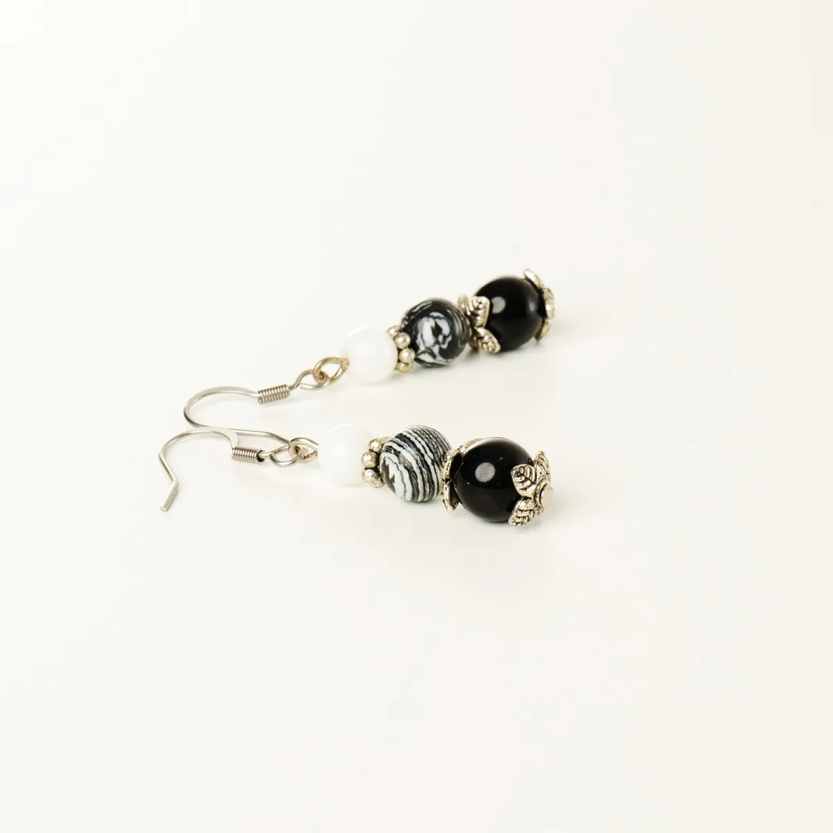Boucles d'oreilles Coton d'avril Sidéral
