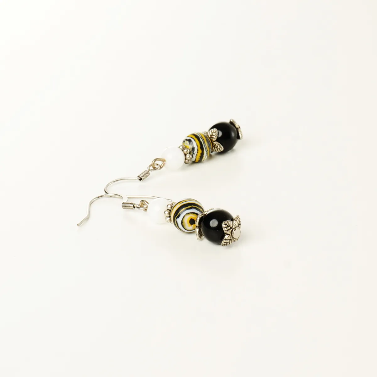 Boucles d'oreilles Coton d'avril Sidéral