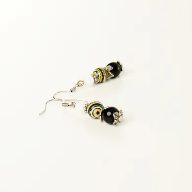 Boucles d'oreilles Coton d'avril Sidéral