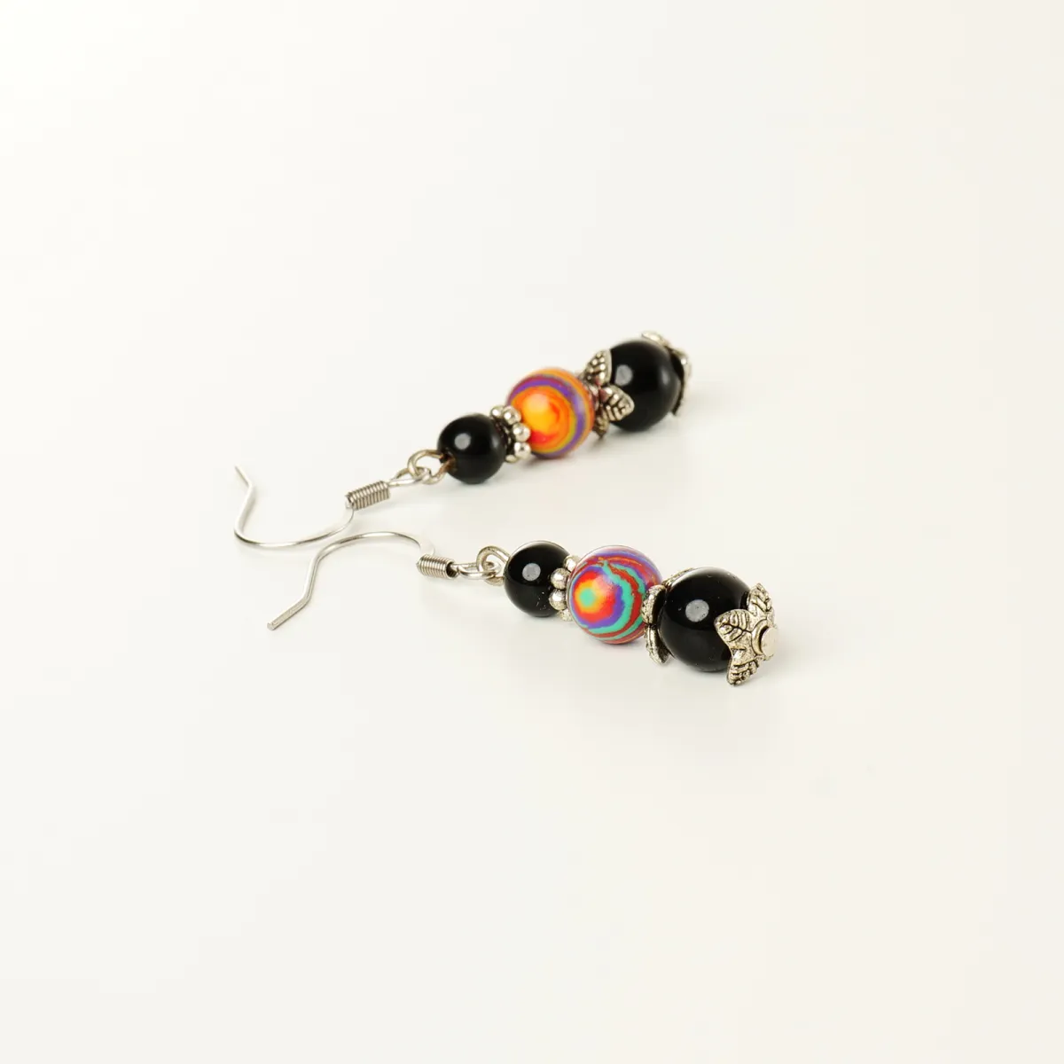 Boucles d'oreilles Coton d'avril Sidéral