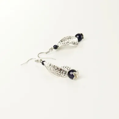 Boucles d'oreilles Coton d'avril Vento
