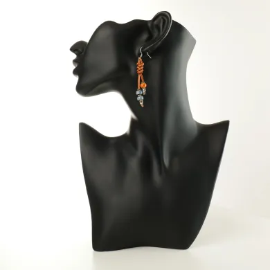 Boucle d'oreille Coton d'Avril Sam