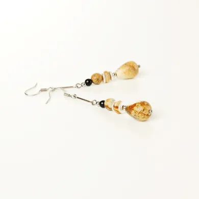 Boucles d'oreilles Coton d'Avril TESSA
