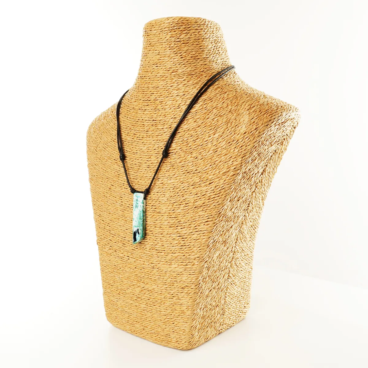 Collier Pierre d'Agate Anis coton d'avril