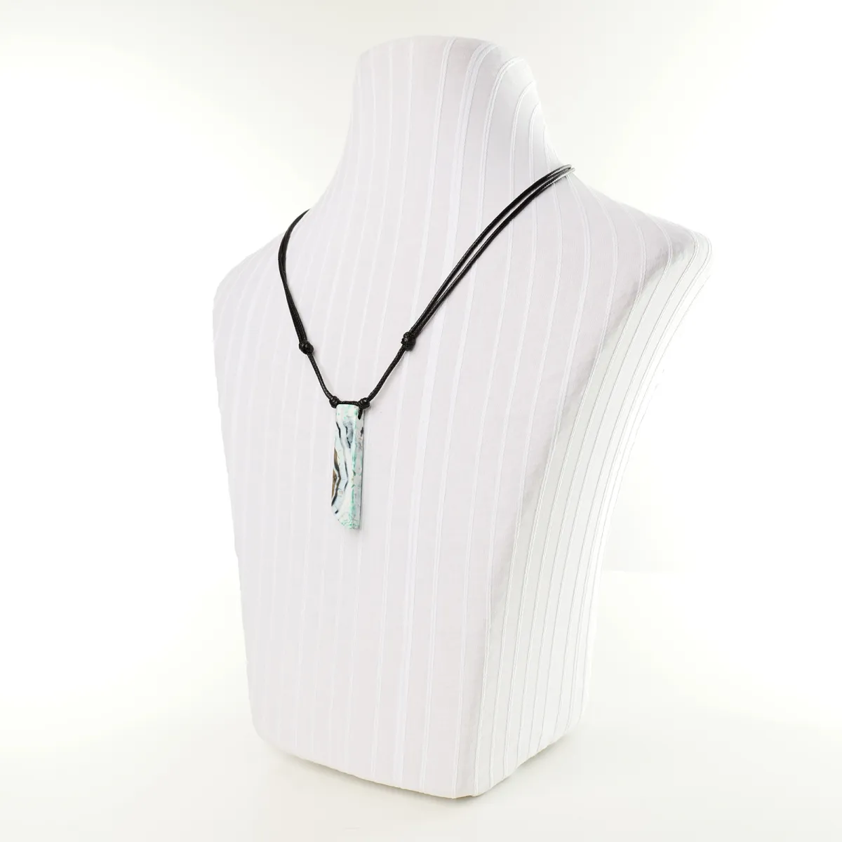 Collier Pierre d'Agate Anis coton d'avril
