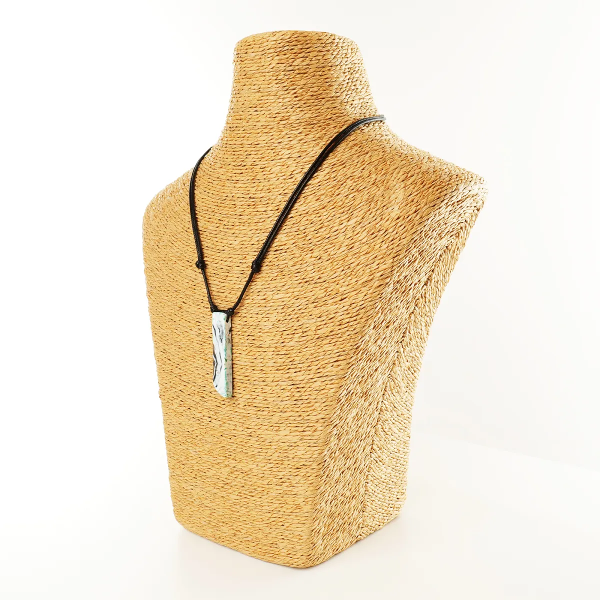 Collier Pierre d'Agate Anis coton d'avril