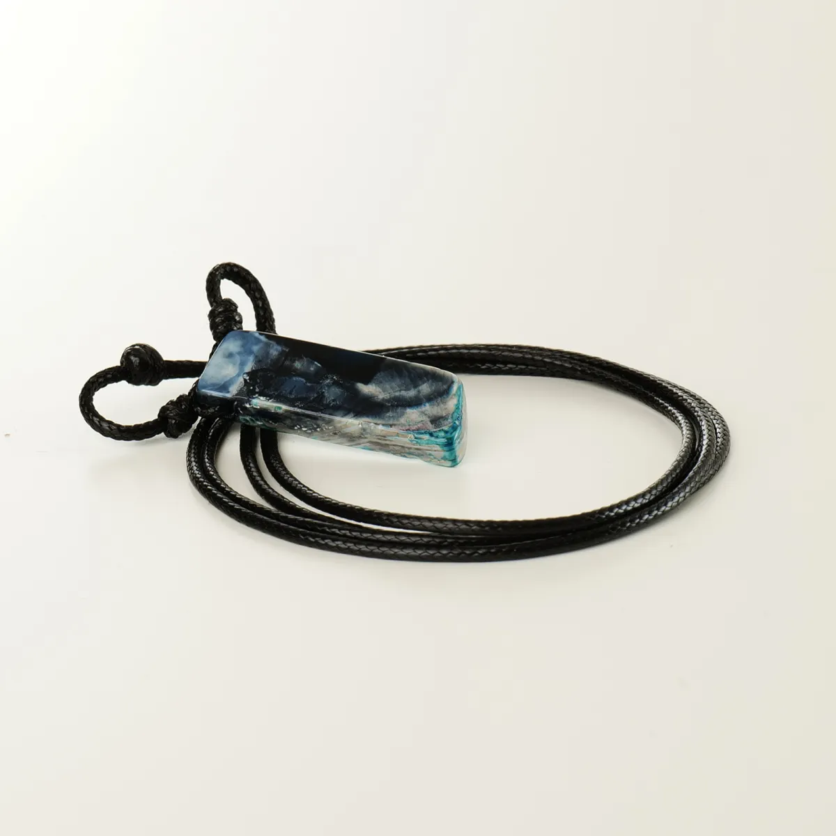 Collier Pierre d'Agate Anis coton d'avril