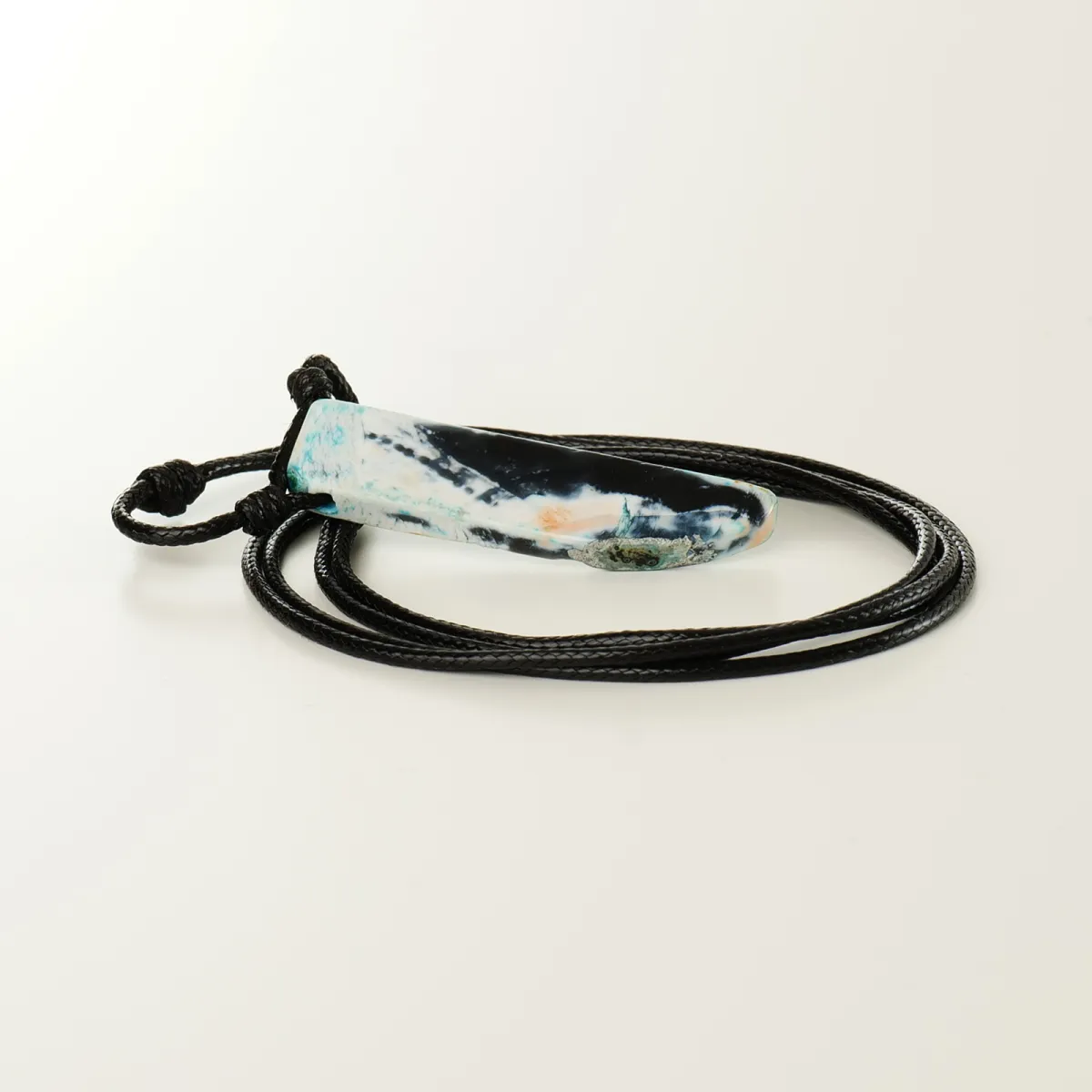 Collier Pierre d'Agate Anis coton d'avril