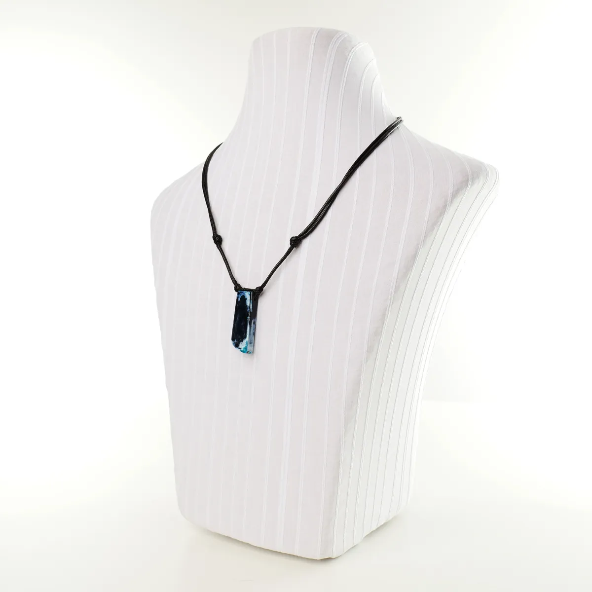 Collier Pierre d'Agate Anis coton d'avril