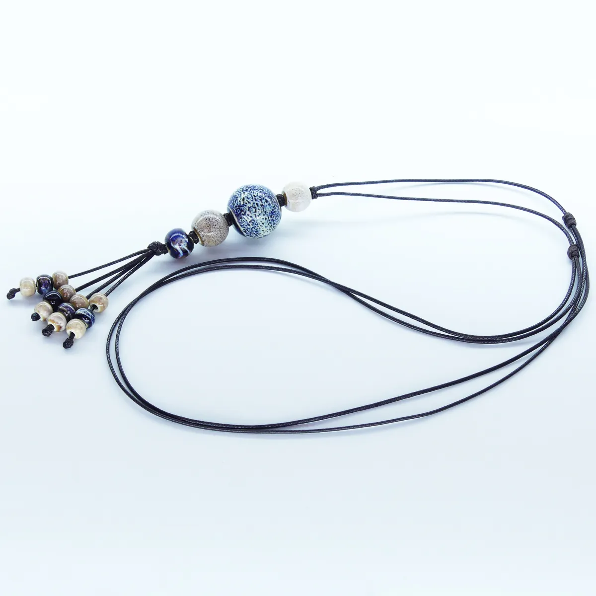 Collier Aigues Brun coton d'avril