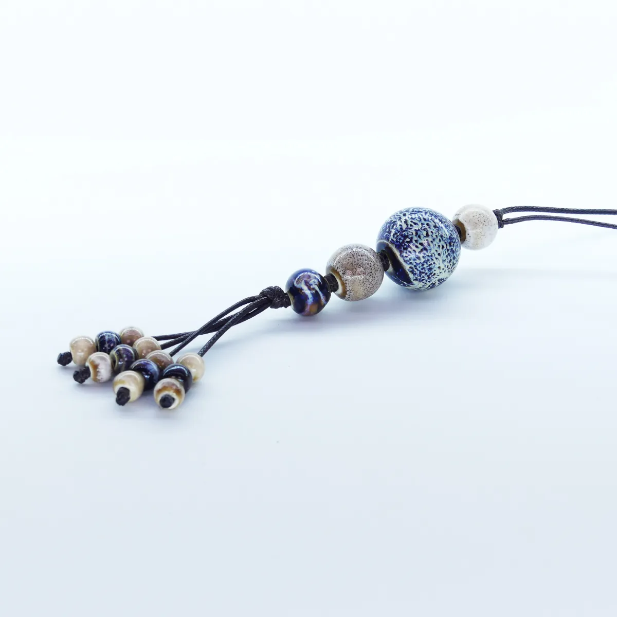 Collier Aigues Brun coton d'avril
