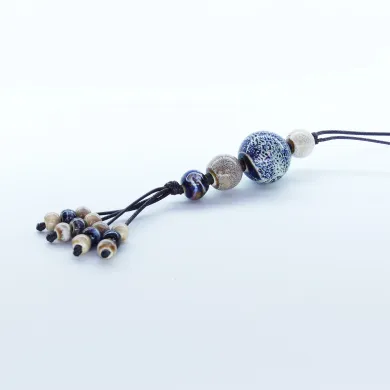 Collier Aigues Brun coton d'avril