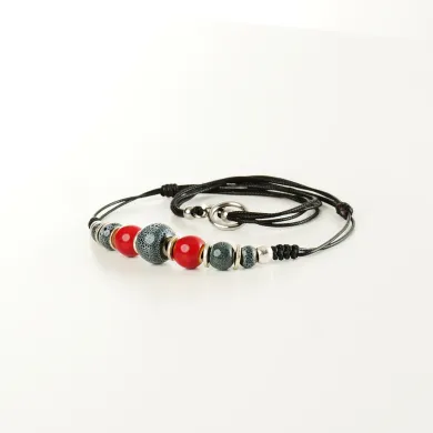 Collier Loire Carmin coton d'avril