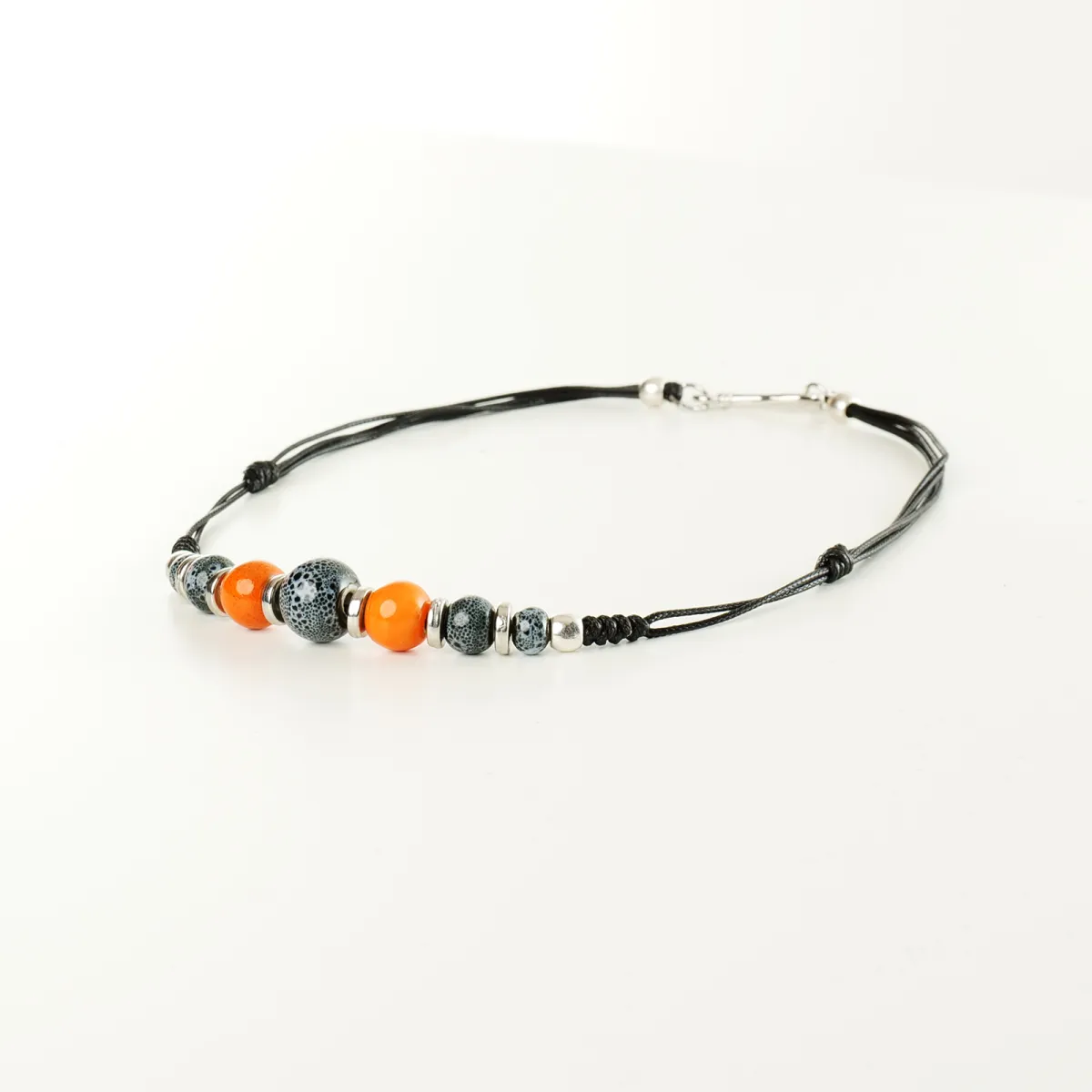 Collier Loire Corail coton d'avril