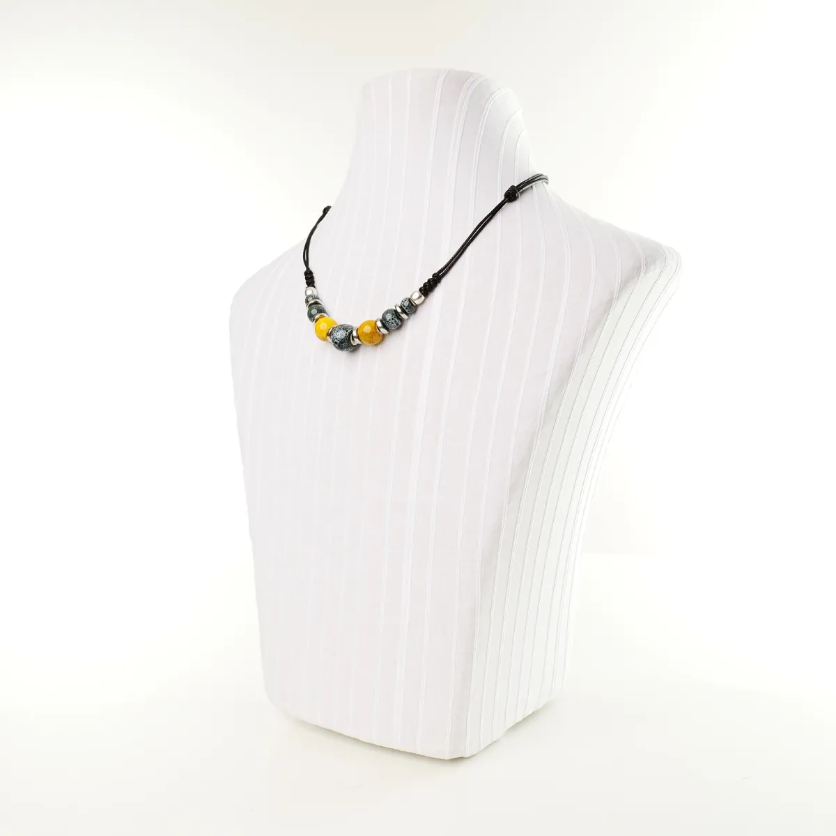 Collier Loire Jonquille coton d'avril