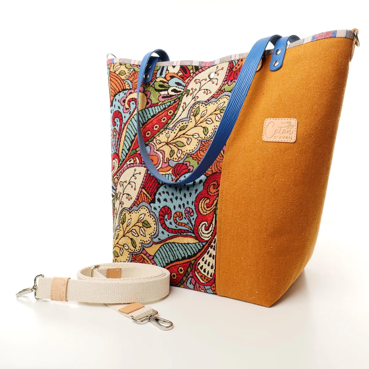 Sac cabas Coton d'Avril NORETTE Charmille