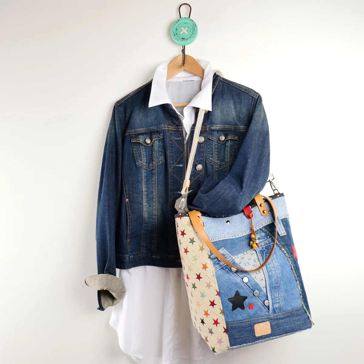 Sac cabas Coton d'Avril NORETTE EDITION Jean